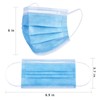 Borje Blue Disposable Face Mask 100 Pcs Blue Face Masks
