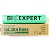 BIO-EXPERT 30L x 50 Bin Liner Bags 100% Compostable and