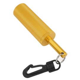 PenRux Signal Bell Diving Stick, Underwater Shaker Durable 360° Hook for Scuba Diving (Gold), PenRuxo7dv2staxq-11