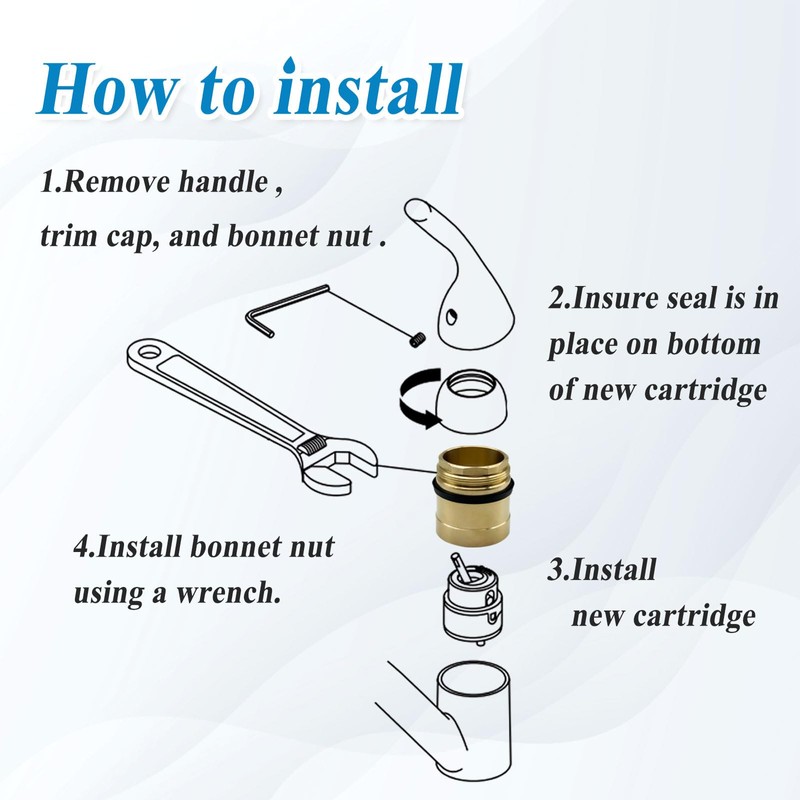RP51503 Bonnet Nut for Cartridges Household Faucets Cartridges