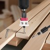 Countersink Drill Bit Set, 5 pcs Carbide Drill Bits with