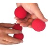 10 Pieces Red Magic Soft Red Sponge Balls Close-up Classic