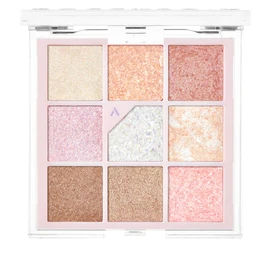 UNLEASHIA Glitterpedia - Sombra de ojos Paleta Maquillaje de ojos Maquillaje de punto Cosméticos (N1 All of Glitter), 0.2 ounces, 6.2 gramo