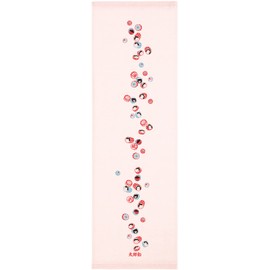 Contex 55134-002 Face Towel, Cloth Go-Yomi Color, Taro Candy, Pink, Approx. 13.0 x 39.4 inches (33 x 100 cm)