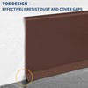 Heonay Flexible Baseboard Molding Trim 6 Inch Self-Adhesive Vinyl Wall