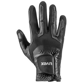 uvex Ventraxion Plus - Flexible Riding Gloves for Men and Women - Durable - Optimal Ventilation - Black - 9-10