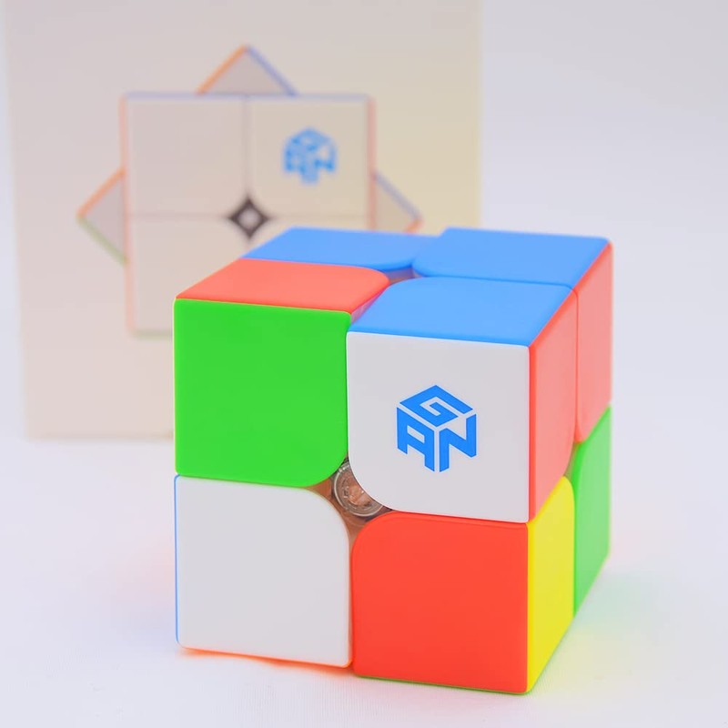 Bukefuno GAN 251 V2 2x2 Cube Gans Mini Speed Stickerless