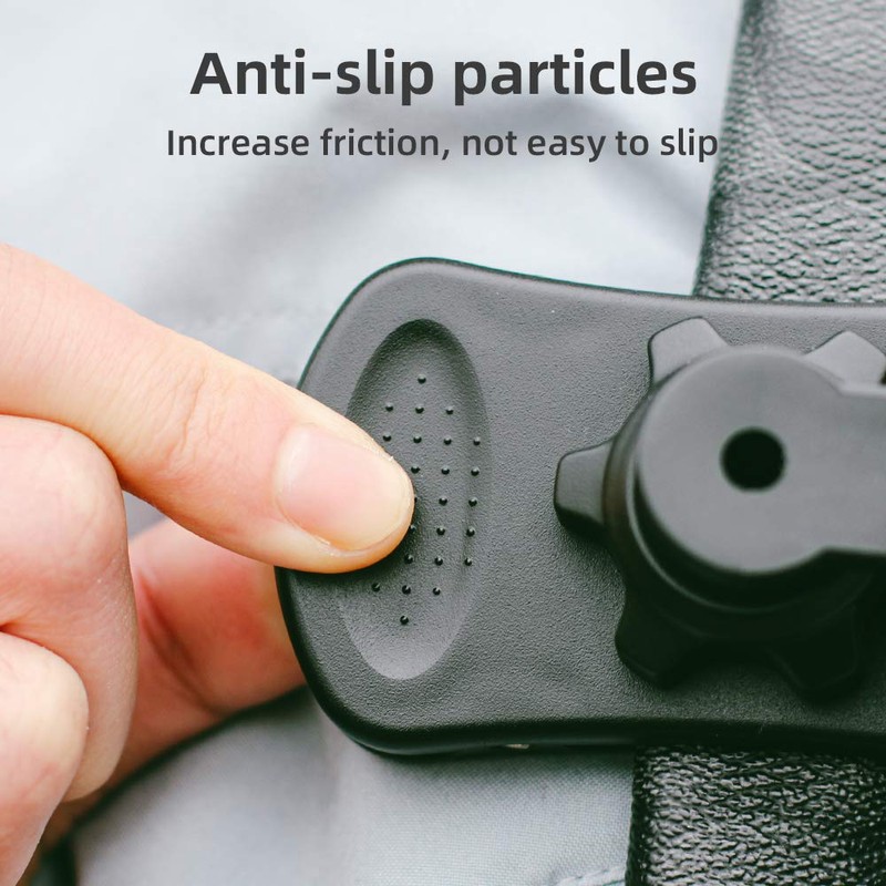 SUREWO360° Rotating Backpack Strap Mount Quick Clip Mount with Expanding