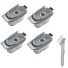 Dish Brush Refills Replacement Heads Compatible with Scrub Daddy Dish