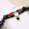 Halawly Black Lace Choker Necklace for Women