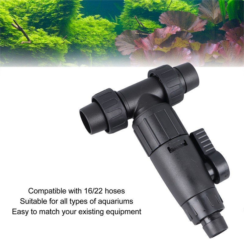 Aquarium Water Change Valve Stable 3 Way Water Flow Control