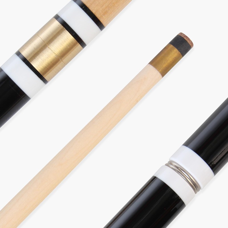 Jonny 8 Ball Hardwood 4 Piece Adjustable Snooker Pool Cue