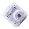 Instant Camera Bag for Mini8 9 11 Transparent Daisy Print