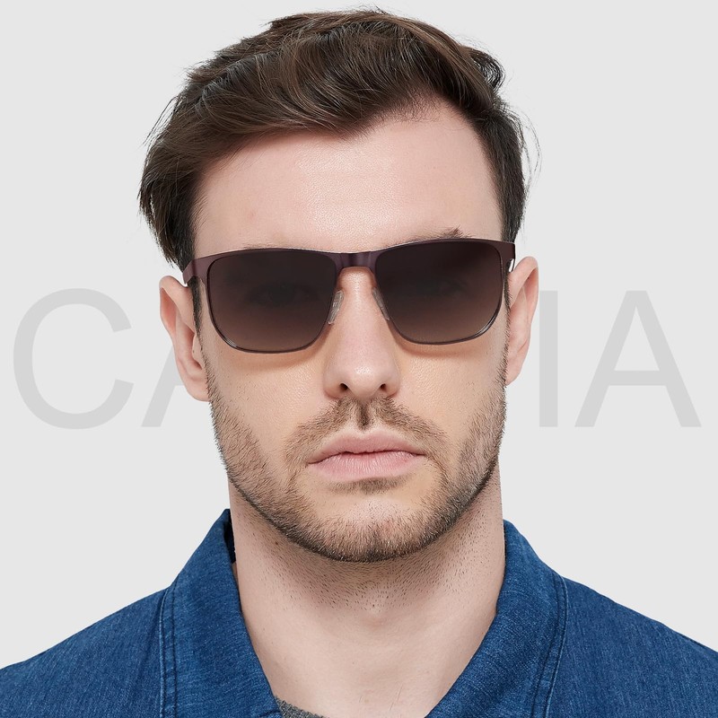 CARFIA UV Protection Mens Sunglasses Polarised Mirrored Glasses for Driving