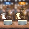 ZNDFTW Wife Gifts from Husband, Night Light, Romantic Text, Valentines
