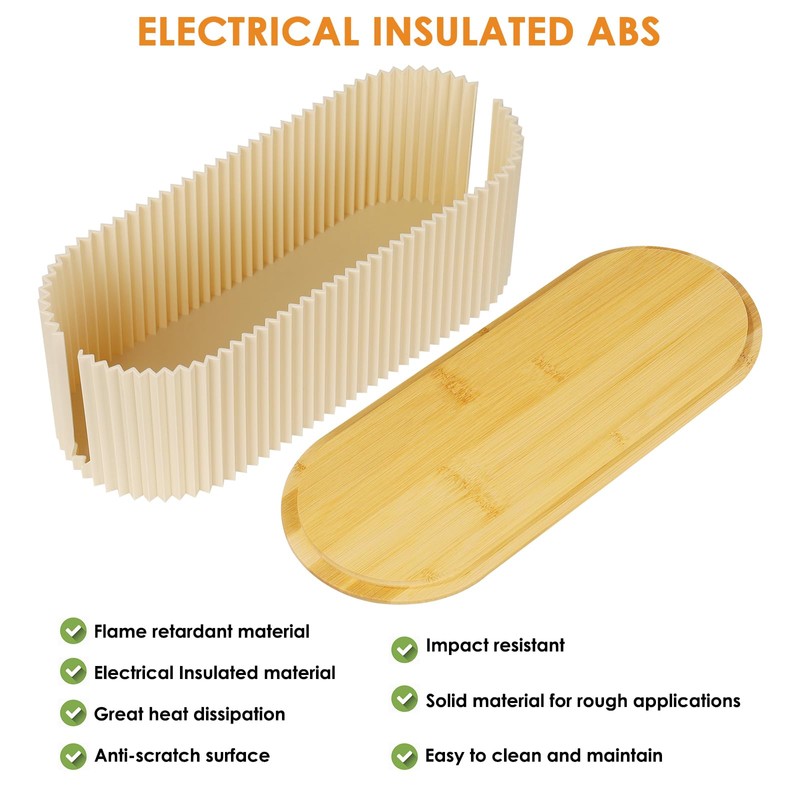 Voency Cable Organizer Box, Cable tidy box,Cable Management Box Made