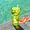 Amazing Abby - Iceberg - 16-Ounce and 24-Ounce Plastic Tumblers