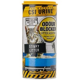 CSI Urine Cat Urine Litter Odour Blocker Granules, 400g - Cat Litter Freshener with Enzymatic Cleaning Granules, Odour Control, Bio-Active Enzyme Formula