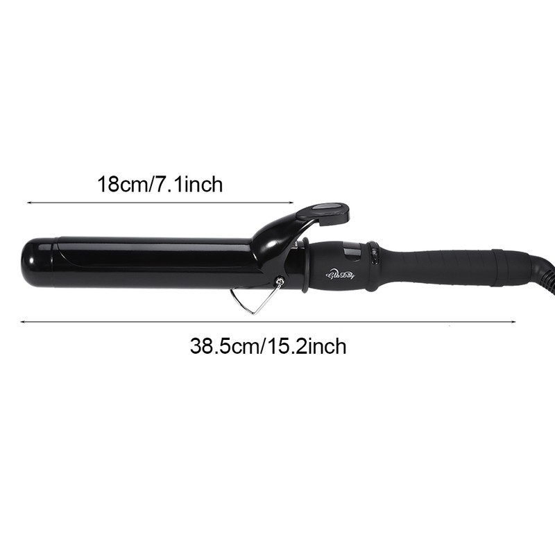 Tube Shape Big Deep Curly Ceramic Curling Iron Heating Hair