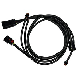 APPOCAT Harley Rear Fender Wiring Harness Fit for 2023.5-later CVO, Compatible 2024 Road Glide Street Glide CVO ST add OEM Saddlebag Rockford Fosgate,Contains saddlebag lock signal