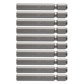 Vessel Hex Bit Hex Socket Bolt for Screws, 0.3 x 2.6 inches (8 x 65 mm), Set of 10, Hardness: G (Standard Hardness) A19 ZP