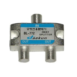 Share really good splitter 2 rooms electrical materials electricity TV television TV cable screen living room splitter / 공유 참좋아요 분배기2방 전기자재 전기 티비 테레비 텔레비전 tv 케이블 화면 거실 분배
