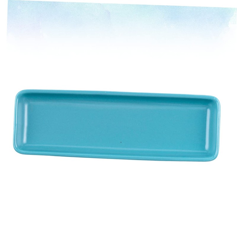 OFFSCH Long Ceramic Sushi Serving Dish Snack Trays Decorative Home