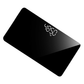 SHOWERORO Portable Electronic Weight Scale Digital Scale for Home Use with Durable Tempered Surface Easy to Read Display and Non Slip Feet Accurate Weighing Tool