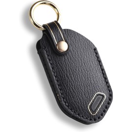 Hontumax Premium Leather 5-Button Key Fob Cover Case for KIA Telluride 2023 2024 2025, for Kia K4 K5 2025, for Sorento EV9 2024 2025, for Kia Carnival 2025 Key Fob Holder (Black)