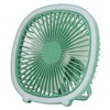 Desktop Fan Power Adjustable Low Noise Rechargeable Mini Portable Vertical
