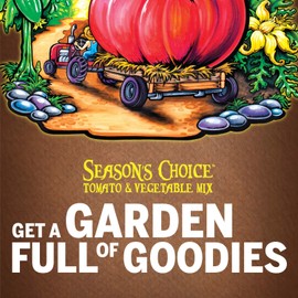 Mother Earth Season’s Choice Tomato & Vegetable Mix, Garden Fertilizer, 4.4 lbs.