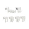 6er Set Deko Window Hook Clip Clamping Carrier Universal Window