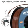 GIANTARM PETG Filament 1.75, 3D Printer Filament PETG 1kg(2.2lb), Toughness