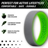 botthms - Men’s Dual Tone Silicone Rings, Silicone Wedding Rings,
