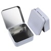 Goodma 12 Pieces Square Metal Empty Tins Home Storage Containers
