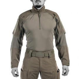 UF Pro Striker XT GEN.3 Combat Shirt, Tactical Shirt, Military Breathable Shirt Brown Grey, XL (US Sizing: L)