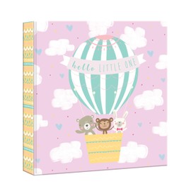 Photo Album Memo Slip in Holds 200 Photos 4 x 6 (Parachute Baby Pink 200)