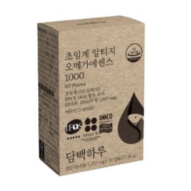 A simple day Simple Day Supercritical Altige Omega 3 1000mg 30 Capsules 3 Boxes for 3 Months / 담백하루 초임계 알티지 오메가3 1000mg 30캡슐 3개월 3박스