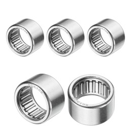 sourcing map 5 Pcs HK0709 Needle Roller Bearings One Way Bearing 0.63 x 0.82 x 0.49 Inch, ABEC 3 Chrome Steel Bearing