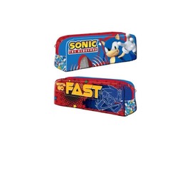 The Hedgehog Pencil Case Kids Zipped Pen Case Boys Stationery Holder Character Back to School Set