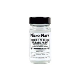 Micro-Mark Rubber to Resin Release Liquid – Prevents Sticking in Molding and Casting Projects