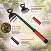 2-in-1 Garden Weeding Tool for Soil Care – Stainless Steel