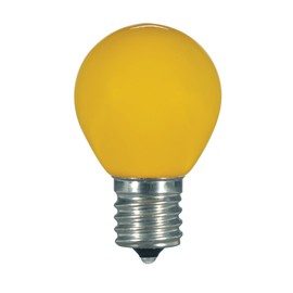 Satco S9166 Medium Light Bulb in Bronze/Dark Finish, 2.31 inches, Yellow