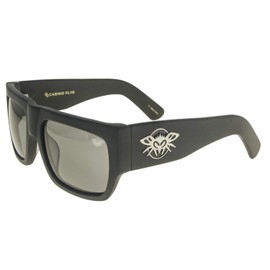 Black Flys Casino Fly Sunglasses (Matte Black w/Smoke Lens, one color)