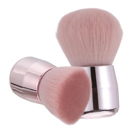 FOMIYES 2pcs Mushroom Shape Makeup Brush Set Face Powder Brush for Blush Foundation Soft Synthetic Fiber Travel Makeup Tools