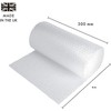Bubble Wrap Large Packaging Roll 300mm x 4m Small Air