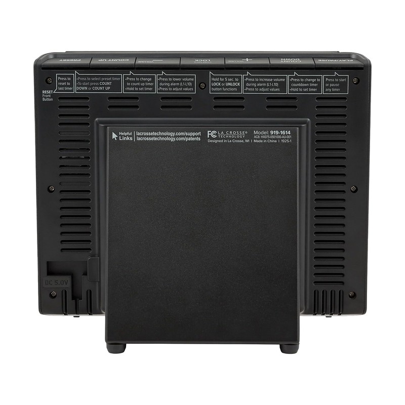 La Crosse Technology 919-1614 LED Countdown/Up Digital Timer with 12