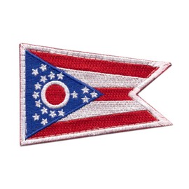 Hook Original Ohio State Flag Patch OH01