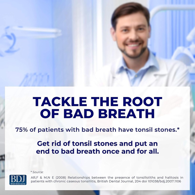 LED Tonsil Stone Remover | Bad Breath Cure | Easily