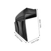 Ipetboom Car Door Armrest Pad with Pocket Luxurious Leather Support